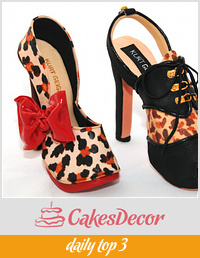 Kurt Geiger SUGAR Shoes:  Cake Topper