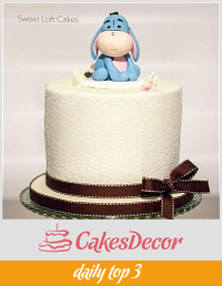 Baby Eeyore Birthday Cake