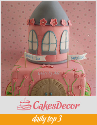 Princess castle cake - April 2011