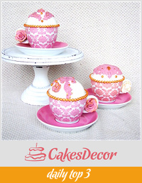 Teacup cupcakes