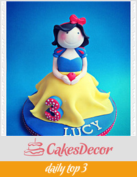 How to Make a Princess Cake Topper!