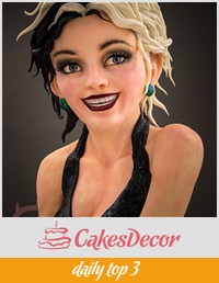 teenaged Cruella De Vil - Disney Deviant Sugar Art Collaboration