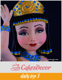 Cleopatra doll style - Egypt Land of Mystery Collaboration
