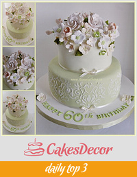 Floral Dreams Birthday Cake