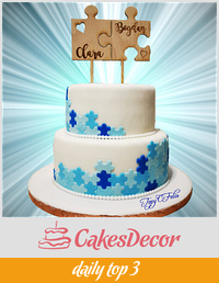 Wedding cake- Love and perfect match