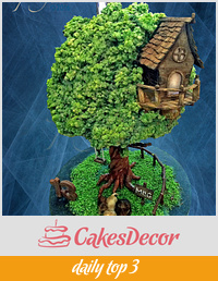 Treehouse cake