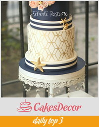 Nautical Wedding Cake