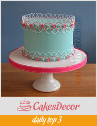 Oriental Stringwork Cake