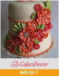 Cake Wedding Flowers