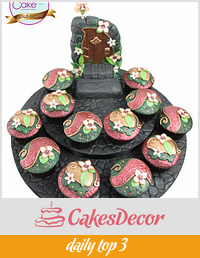 The Fairy Portal - Cupcake Category -  Birmingham Cake international 2016