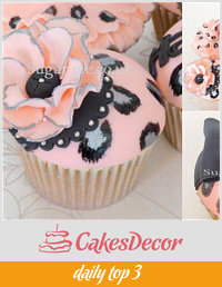 Leopard Print Glamour cupcakes