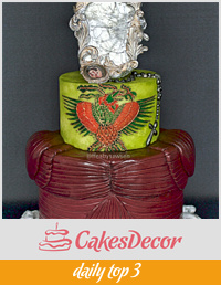 Love Never Dies - Penny Dreadful Cake Collab
