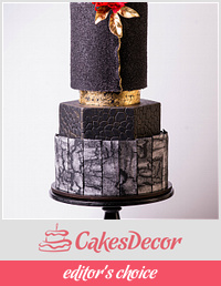  Romantic wedding cake