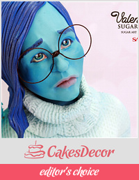 Sadness -Disney Deviant Cake Art Collaboration