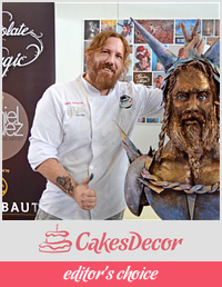 "Viking Warrior" LIVE CAKE SCULPTING at Cake and Bake Germany