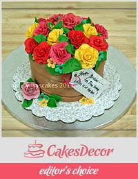 Flowers Pot Cake
