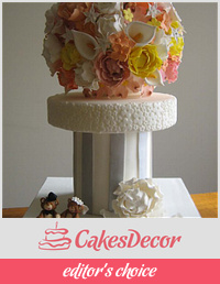 Romantic French Wedding Cake