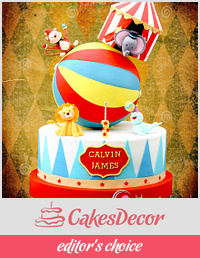 Circus Cake for Calvin