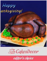 Happy Thanksgiving Cakes Decor Community!