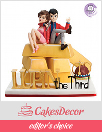 LUPIN THE THIRD - CAKE CON COLLABORATION 