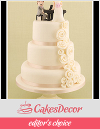 Love Song Wedding Cake