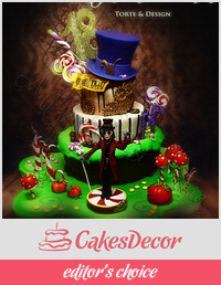 The Chocolate Factory Cake - inspired by Burton...