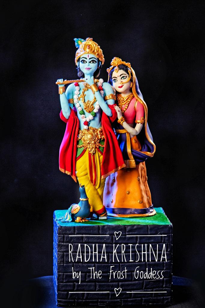 Radha Krishna by THE FROST GODDESS Cake by CakesDecor
