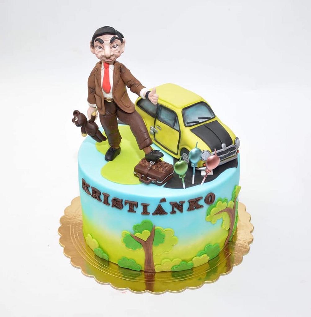 Mr Bean cake by @sweetendingsbylulu. All fondant figurine. | Bean cakes, Mr  bean birthday, Mr bean cake