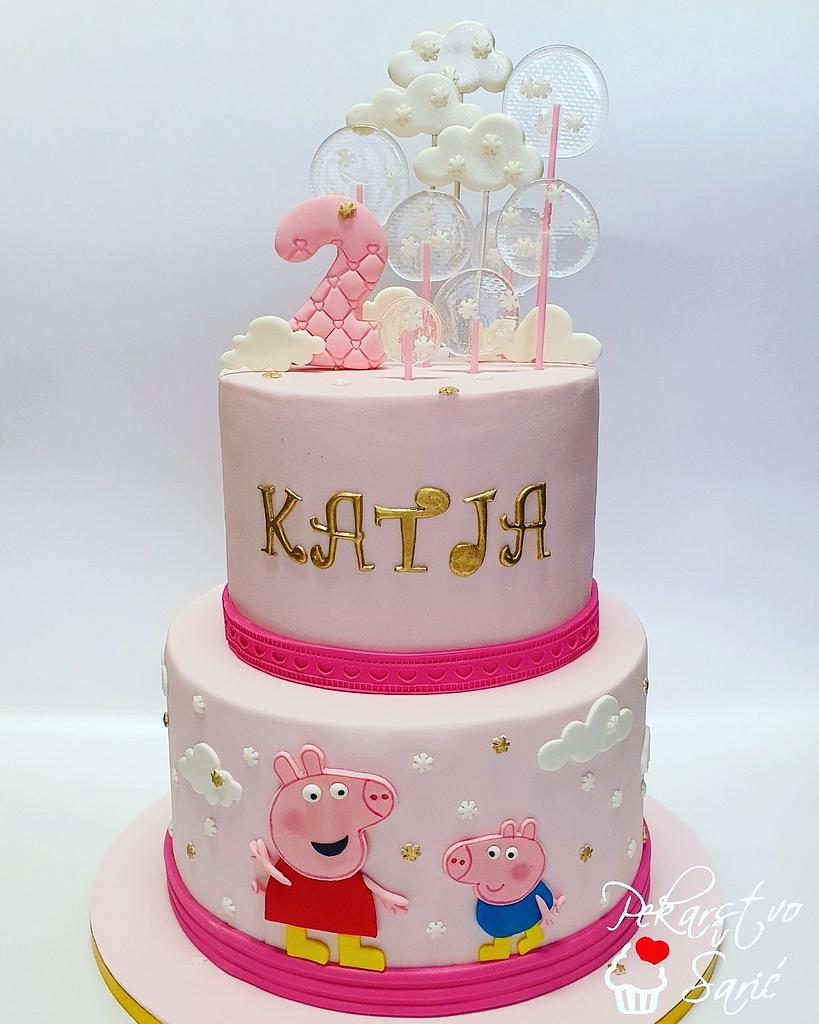 Peppa Pig Cake! 🐽 - Cake by Ana - CakesDecor