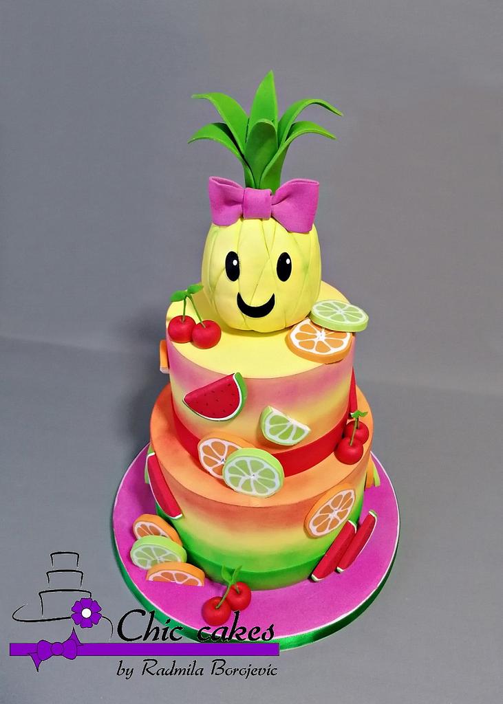 Fruit cake - Cake by Radmila - CakesDecor