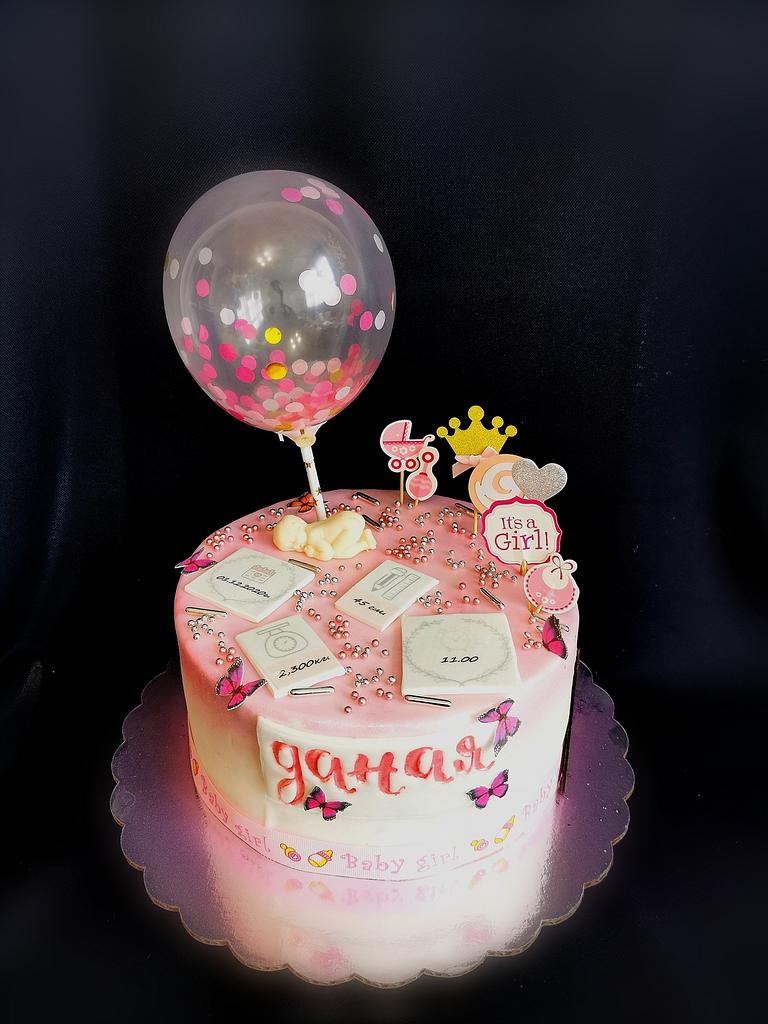 Welcome baby girl - Decorated Cake by Tsanko Yurukov - CakesDecor
