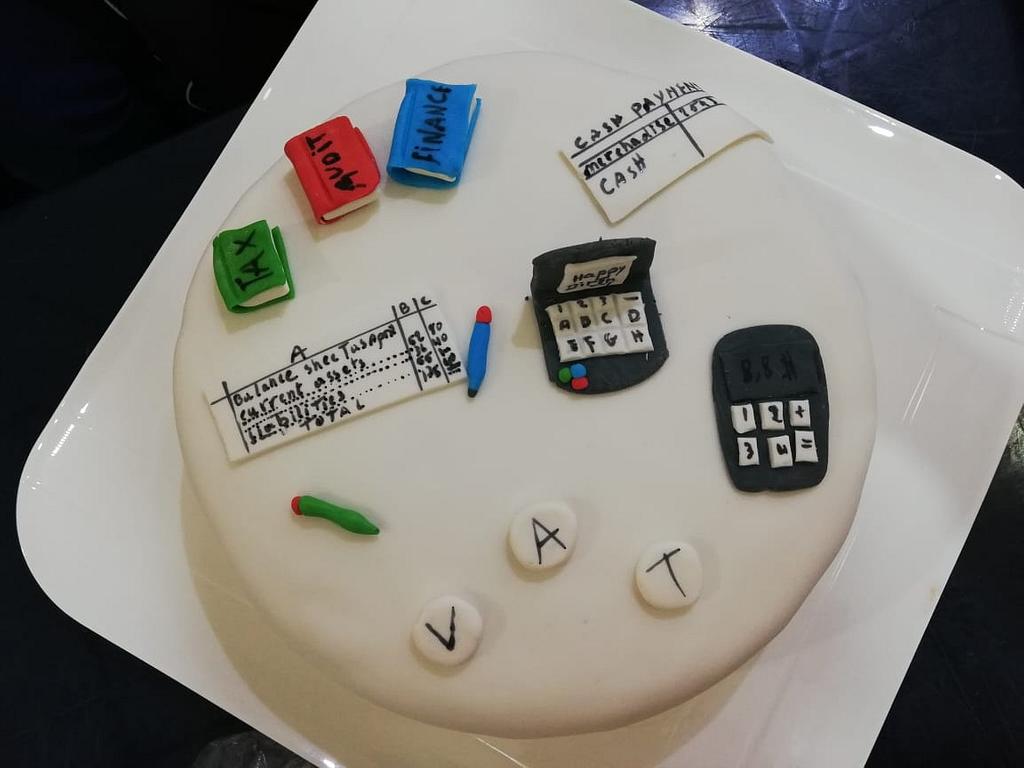 Birthday Cake for Accountant | Order Cakes Online by Kukkr Cakes