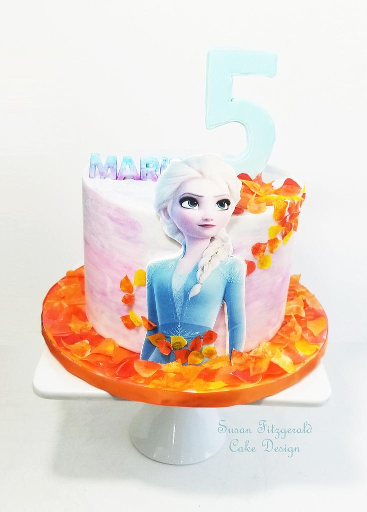 Disney Frozen 2 Into the Unknown Anna Elsa Kristoff Sven Olaf Edible C – A  Birthday Place