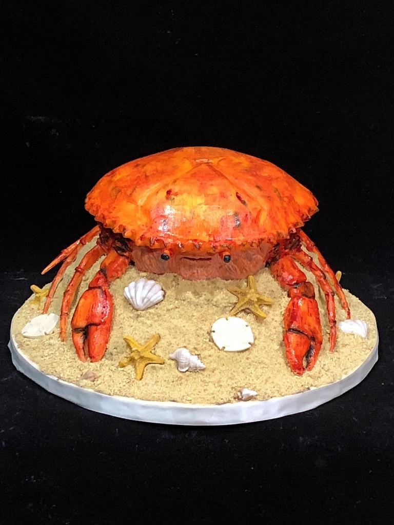 Crabby Cake - Cake by Artistic Cake Designs - CakesDecor