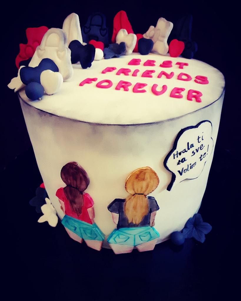 A Special Photo Cake for Friend Meetup by doorstepcake on DeviantArt