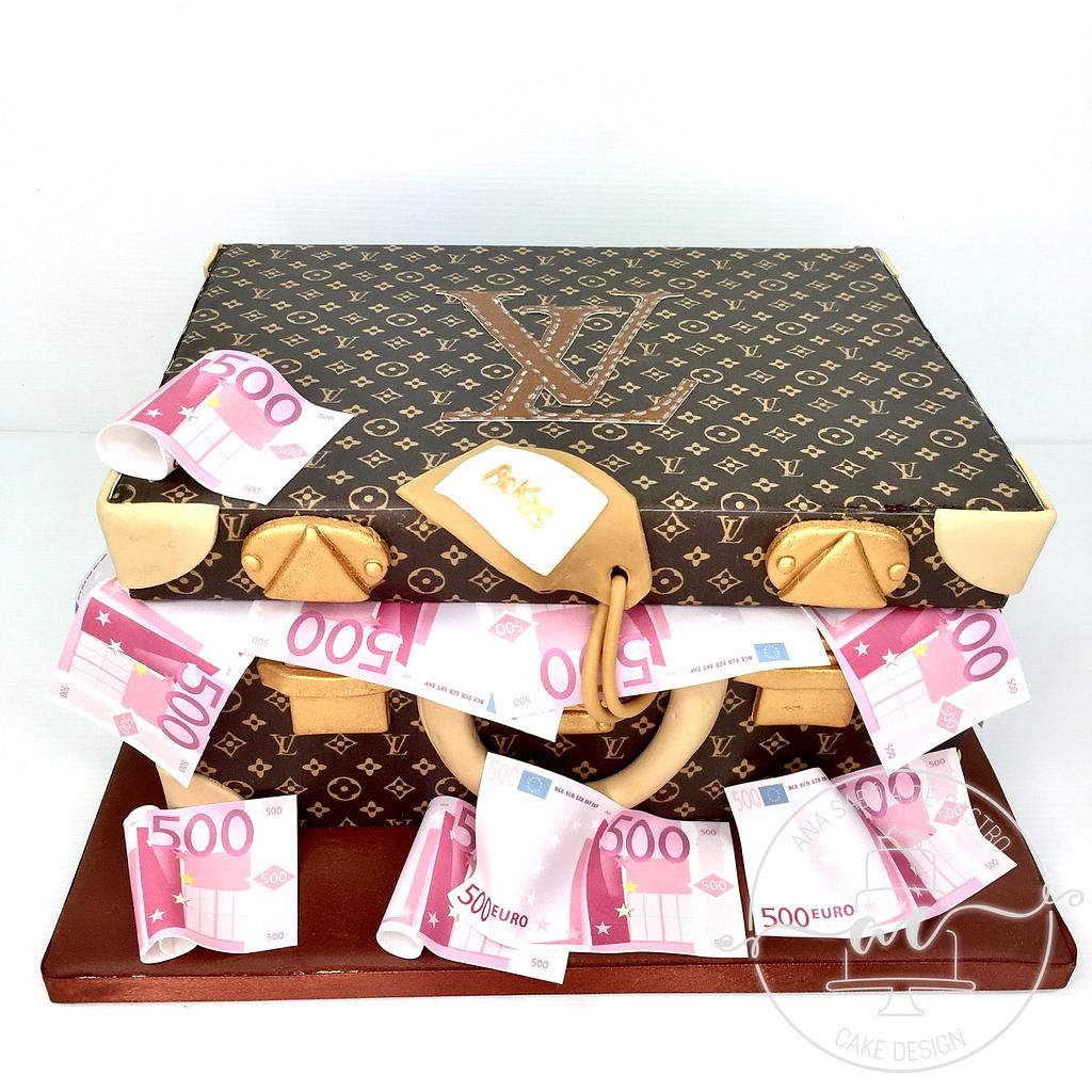 Louis Vuitton Alzer Stack Cake - Decorated Cake by - CakesDecor