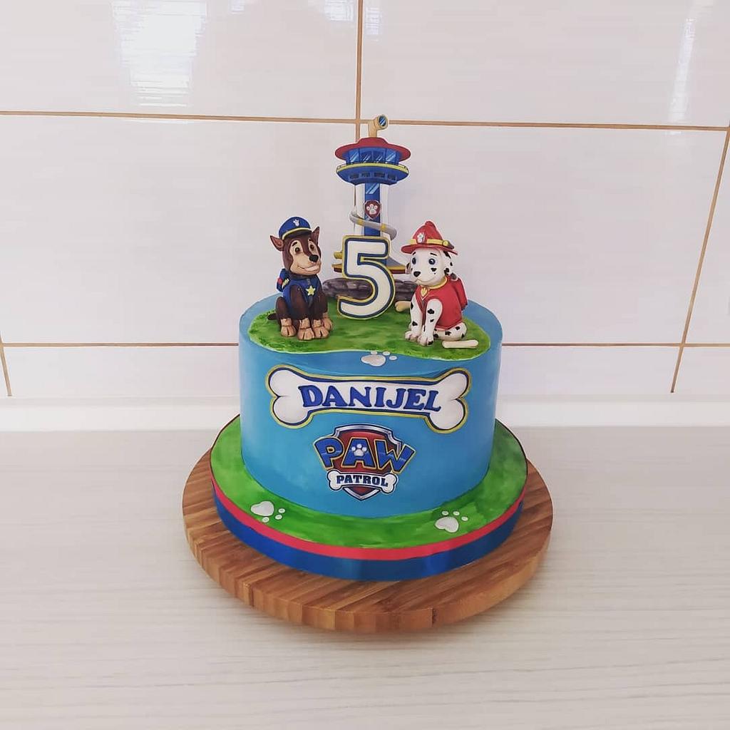 Marshall and Chase Paw Patrol - Cake by Tortalie - CakesDecor