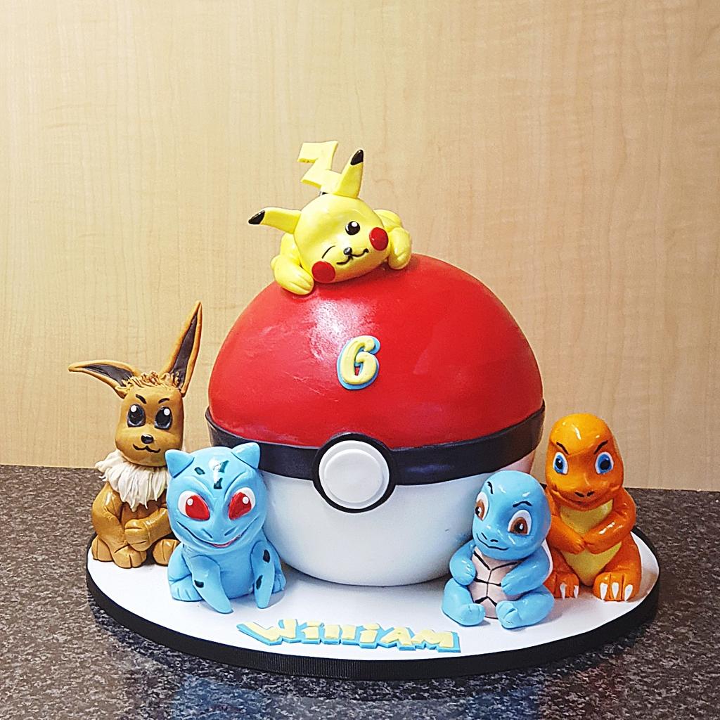 Pokomon Cake Cake By The Custom Piece Of Cake Cakesdecor