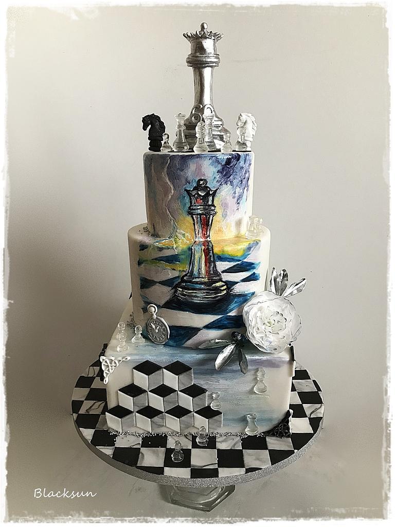 chess cake for the 7 year old! – UMA KELKAR
