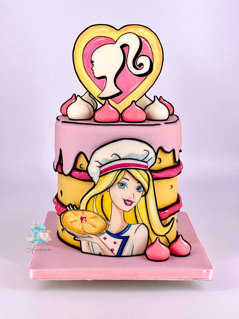 mog_cakes_ - Barbie Cartoon character cake For a beautiful... | Facebook