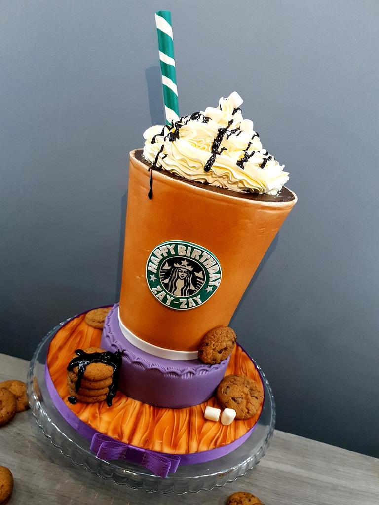 Starbucks - Cake by Radoslava Kirilova (Radiki's Cakes) - CakesDecor