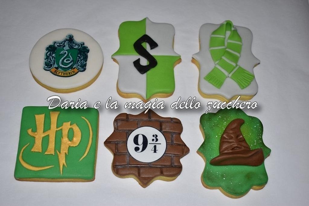 Harry Potter Cookies Cookie By Daria Albanese Cakesdecor