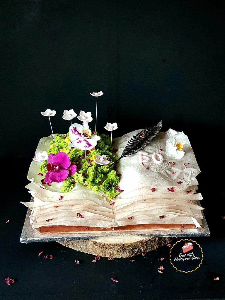 Fairy Tale Book - Cake by Gena - CakesDecor