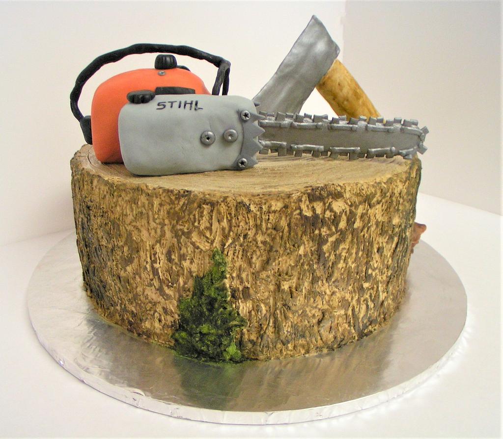 Logging Cake Cake by Sweet Art Cakes CakesDecor