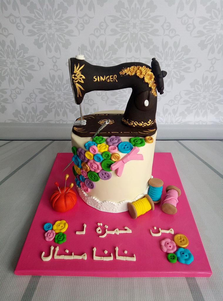 Tailor cake Cake by Mahy hegazy CakesDecor
