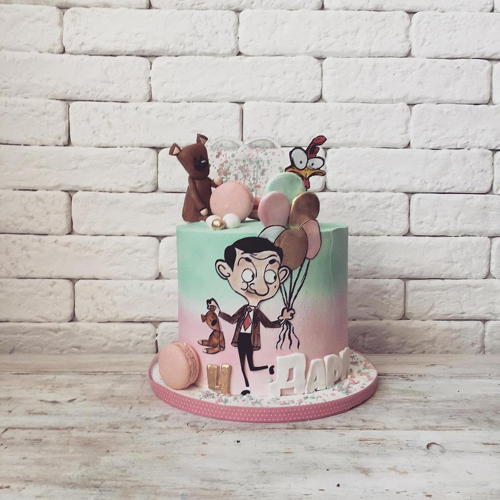 Buy 7.5 Mr Bean Edible Icing Cake Topper Online at desertcartINDIA