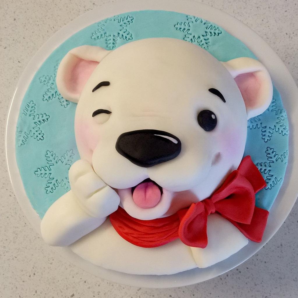 Gingerbread Polar Bear Cake Top Forward | Cake Recipe | How To Cake It –  HOW TO CAKE IT