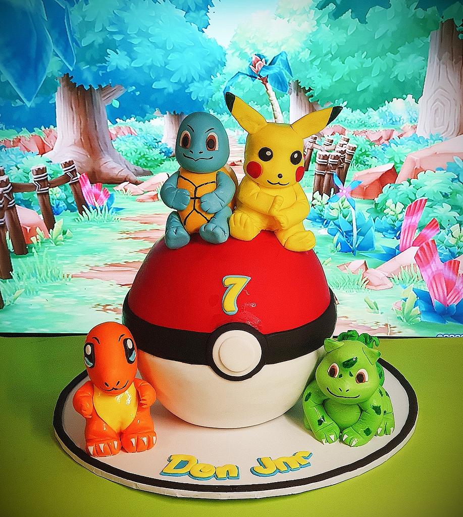 Pokomon Cake Decorated Cake By The Custom Piece Of Cake Cakesdecor