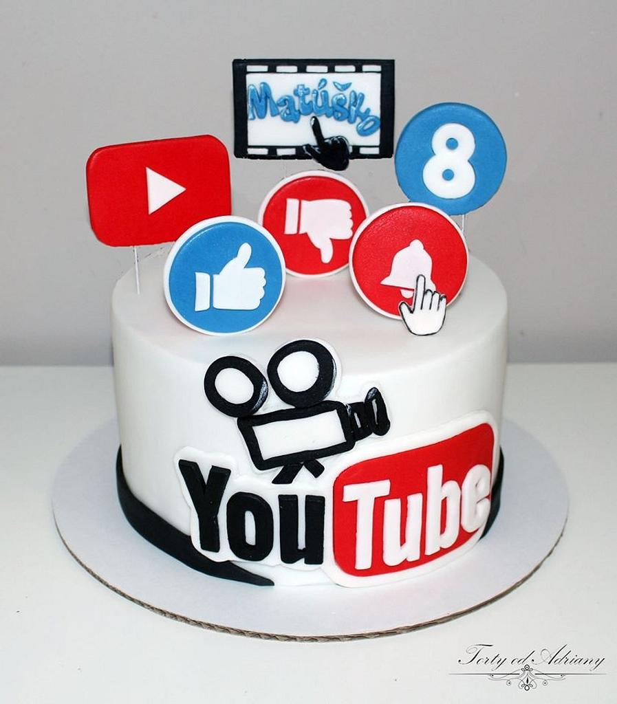 Bujibakes - Youtube theme fondant cake for iyaz 🙂 | Facebook