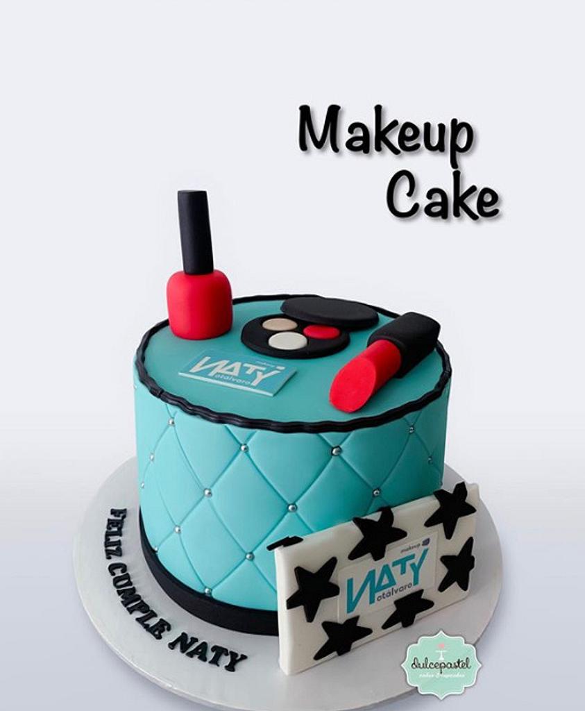 Torta de Maquillaje en Medellín - Decorated Cake by - CakesDecor